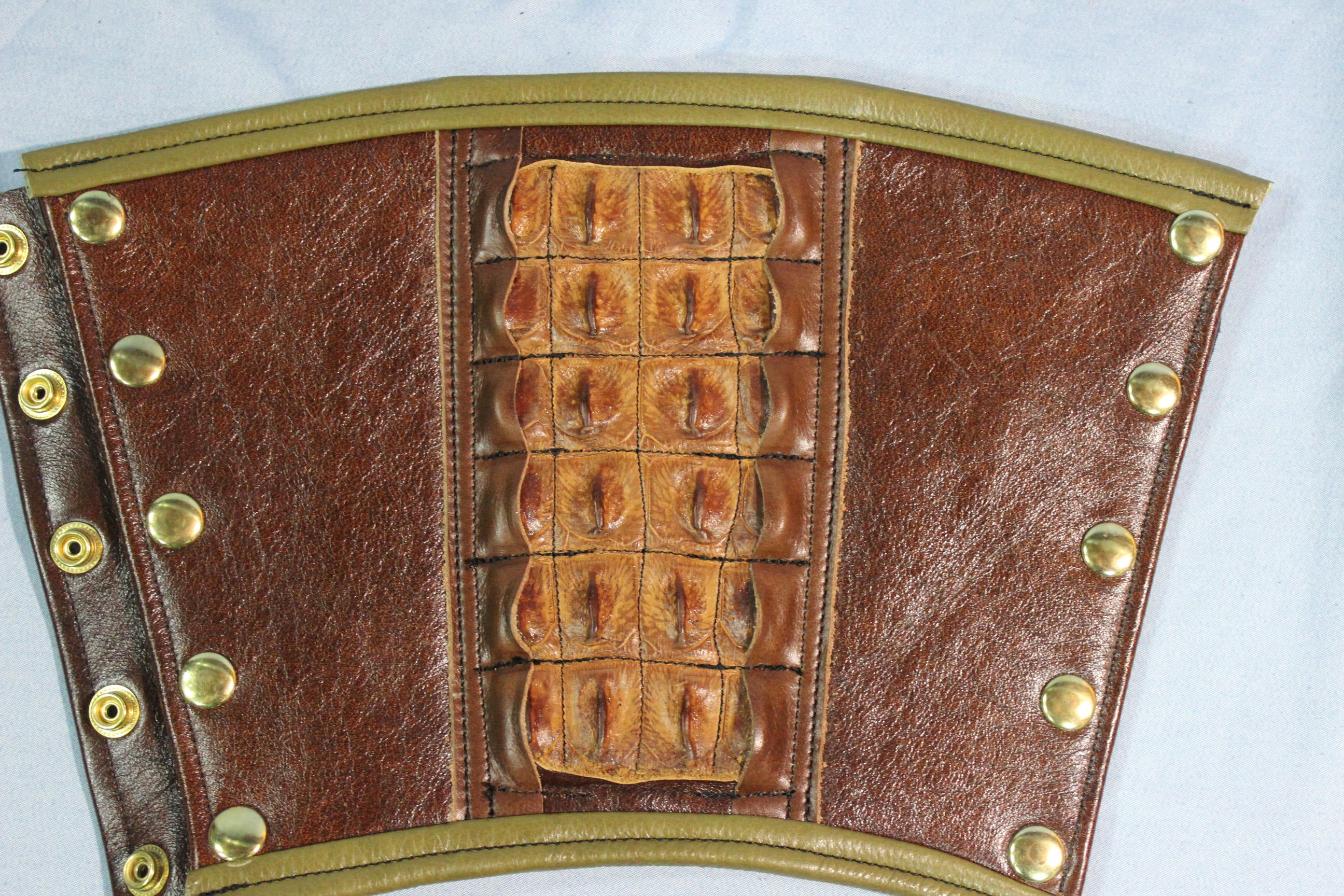 Amazing cognac cuffs - available as wallets!