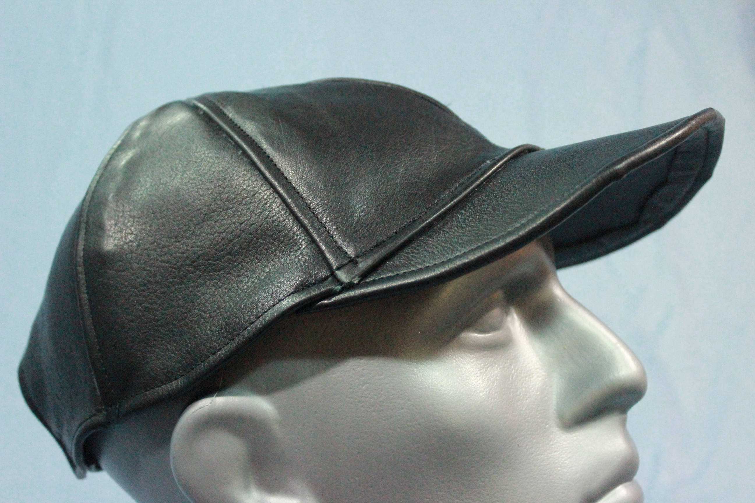 Leather Baseball Cap