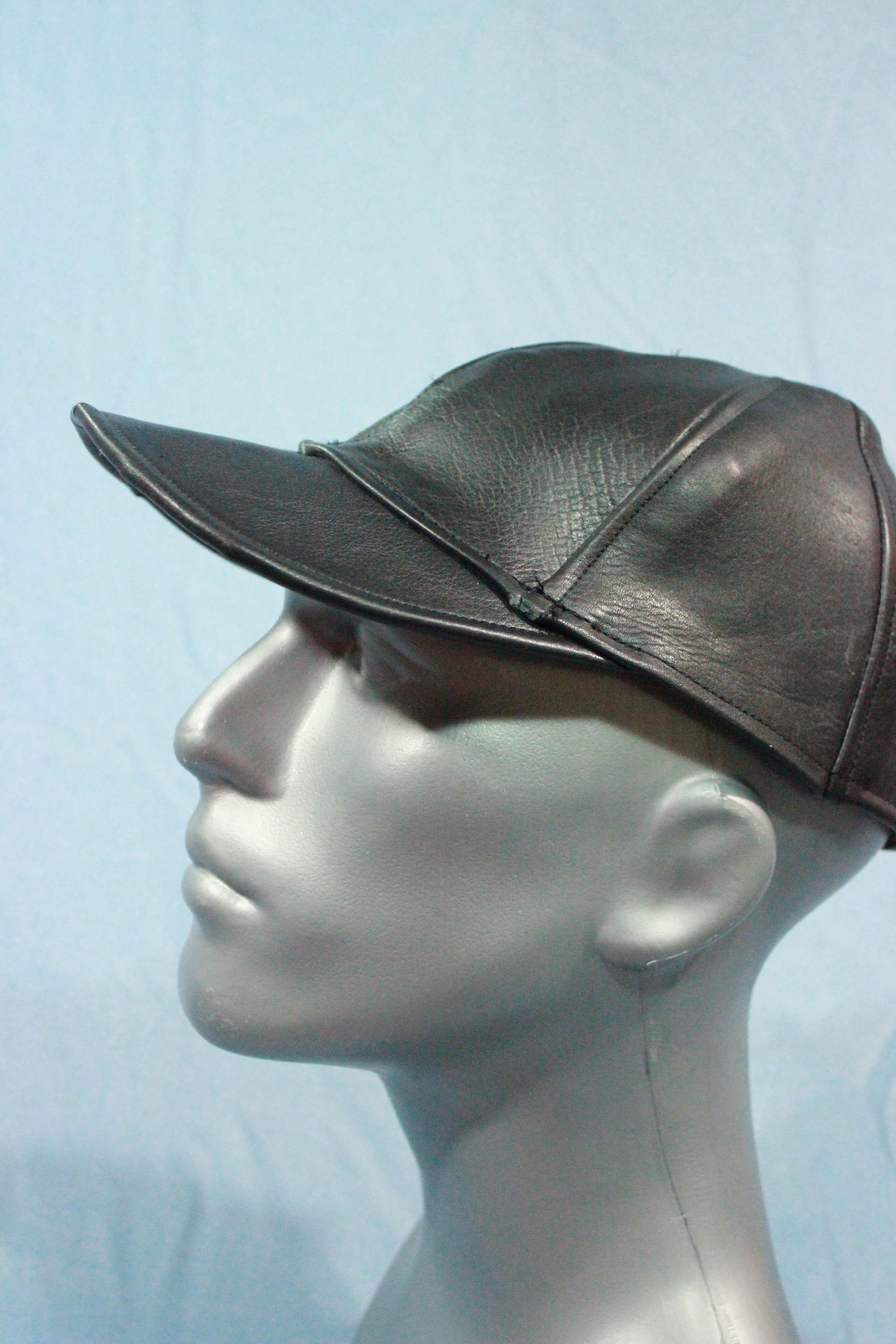 Leather Baseball Cap