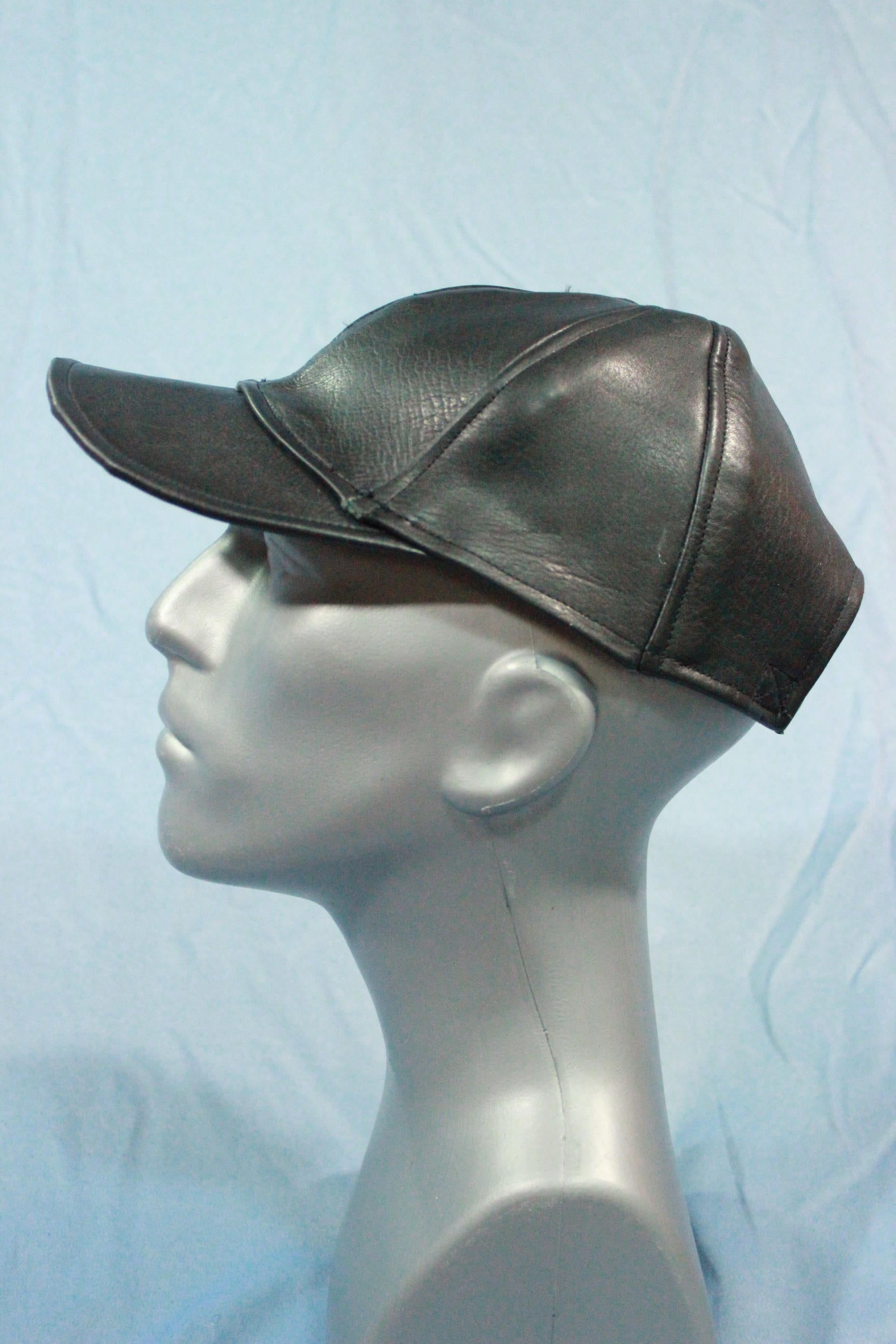 Leather Baseball Cap