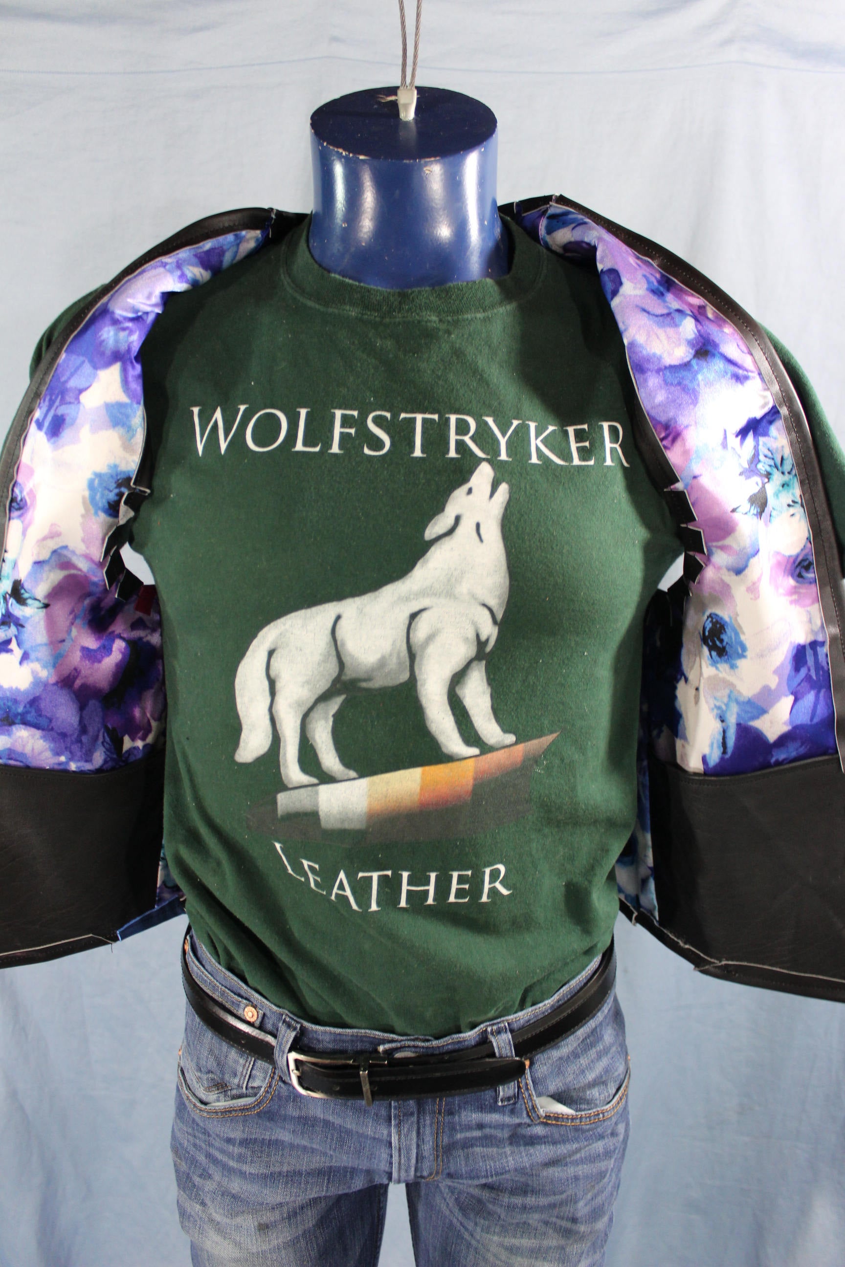 Hand Made Leather\Bi Pride Vest