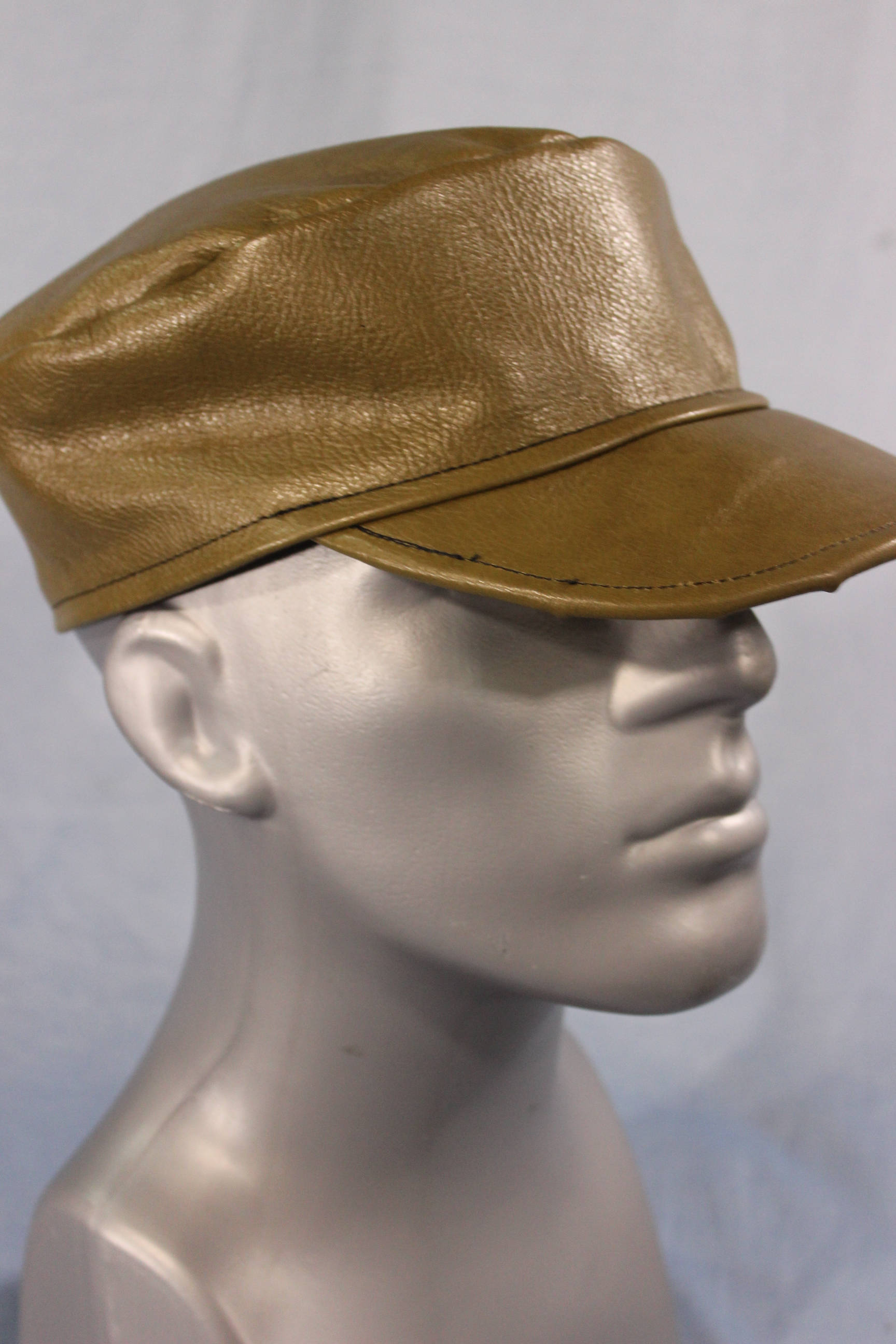 Casquette de peintre en cuir