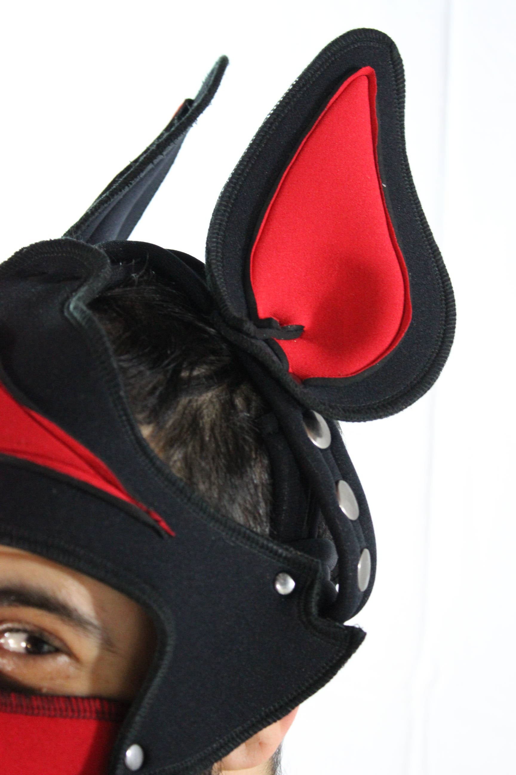 Pupskinz Custom Two Toned Neoprene Husky Hood