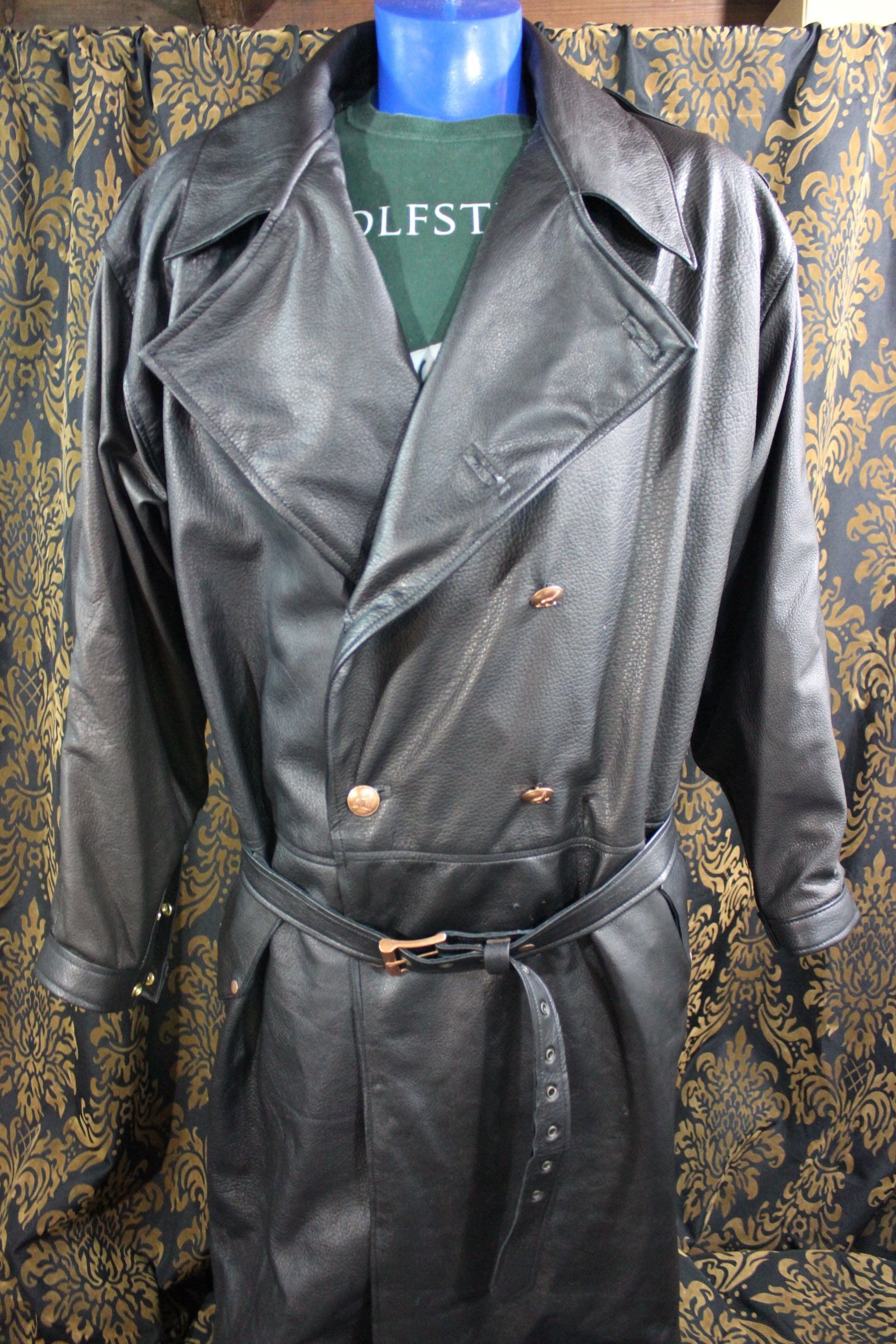 Amazing Custom Deerskin TrenchCoat