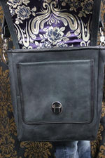 Bolso mensajero de cuero