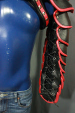 Arm Armor in Red and Black