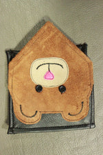 Bandera de bolsillo con osito de peluche