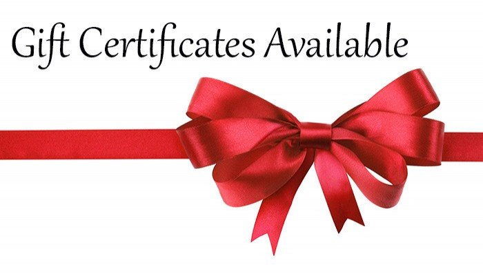 Gift Certificates!