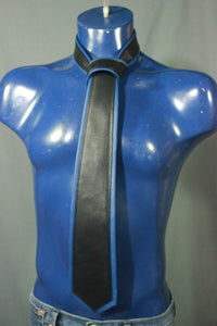 Two Tone Leather Tie