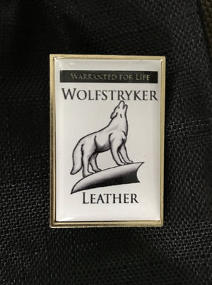 Pin VIP oficial de cuero Wolfstryker